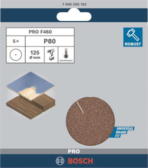 Bosch 5Schleifblatt Papier    1609200162 