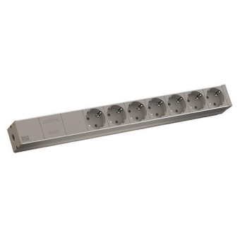 Bachmann 19" 1HE 7xSchuko 1xNF   333.406 
