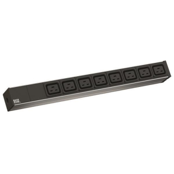 Bachmann 19" 1HE 8xC19 1xKlemme  333.815 