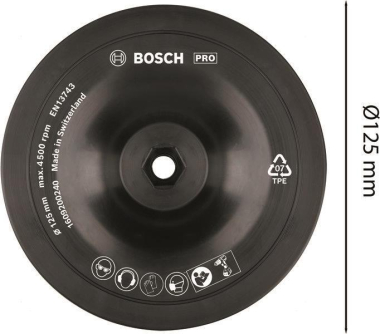 Bosch Stützteller 125mm 8mm   1609200240 