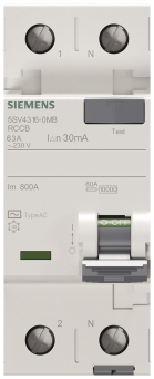 Siemens FI-Schutzschalter    5SV4316-0MB 