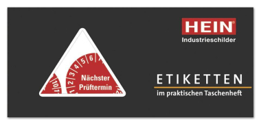 HEIN 185765 Prüfplakette NP 