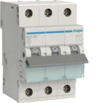 Hager Leitungsschutzschalter      MCN301 