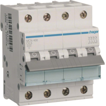 Hager Leitungsschutzschalter      MCN400 