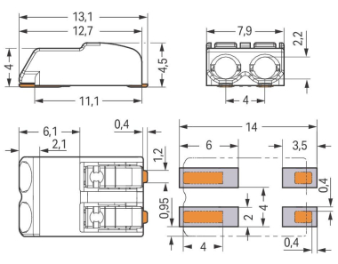 WAGO 2060-452/998-404 