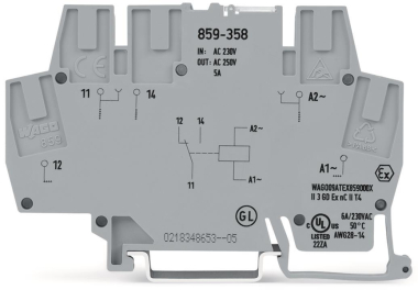 WAGO 859-358 Relaismodul, 