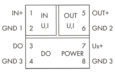 WAGO 857-401 Trennverstärker,Strom-und 