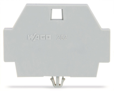 WAGO 262-371 Abschlussplatte,mit 