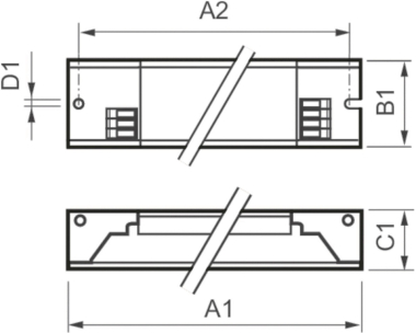 PHIL EVG HF-P 1x14-35W 220-240V 90504500 