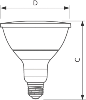 PHIL CorePro LEDspot 9-60W/827 