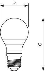 PHIL CorePro LEDbulb 4,5-40W/827 E27 