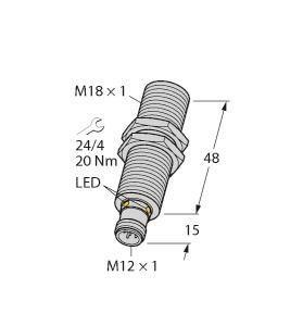 Turck Ultra-      RU40U-M18M-UP8X2-H1151 