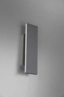 TRIO Wandleuchte Up+Down CONCHA anthraz. 