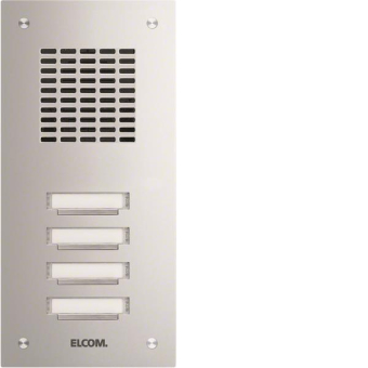 ELCOM V2A-matt Sprechgitter      TVM-4/1 