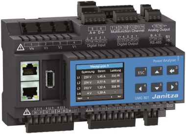 Janitza Modular   UMG 801 Basisgerät 8TE 