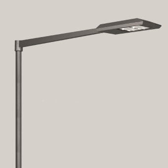 BEGA E-Aufsatzleuchte silber    77732AK4 