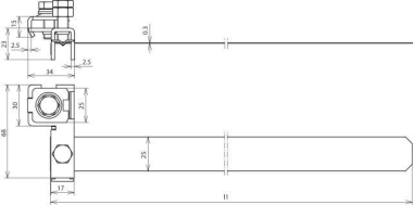DEHN      BRS 27.89 AK1X10 2X6.8 GSG V2A 