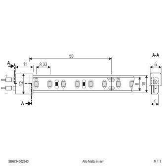 EVN LED-Strip IP67 24V/DC   SB6724602840 