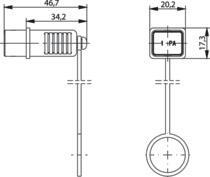 TEGA STX V4 Steckerschutzkappe 100022770 