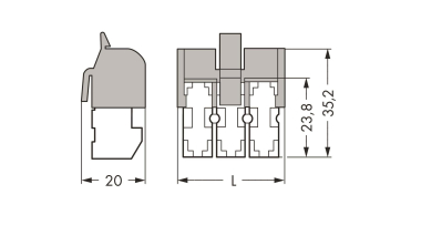 WAGO 272-403/272-496 Netzanschluss- 
