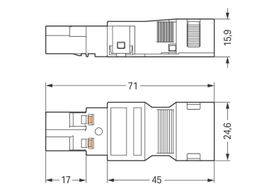WAGO 770-112/041-000 Stecker,mit 