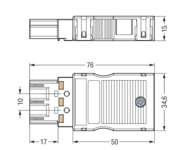 WAGO 770-113 Stecker,mit 