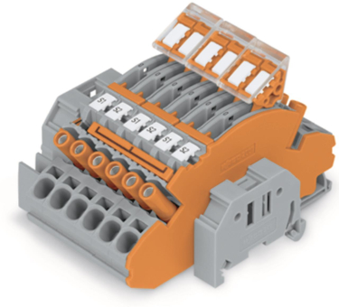 WAGO 2007-8876 Klemmenblock,für 3- 