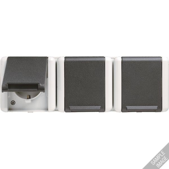 JG APWG WG 800 SCHUKO-Steckd.  8230NAW 