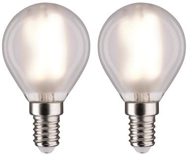 Paulmann LED Fil 2er Tropfen 470lm 28919 