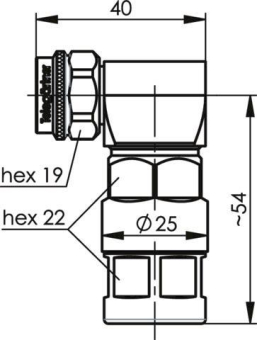 TEGA N-Winkelstecker Simfix  J01020B0044 