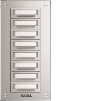 ELCOM Klingelplatte          KAP-8/1 EV1 