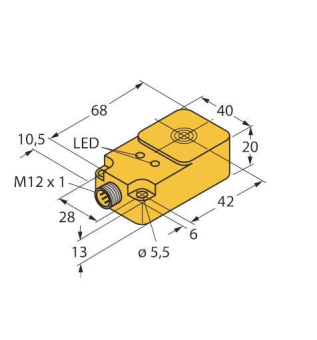 Turck Induktiver   BI15U-Q20-AP6X2-H1141 