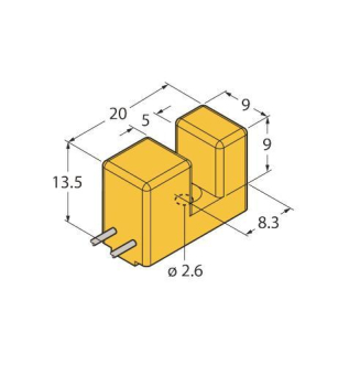 TURCK Induktiver Sensor       SI5-K09-Y1 