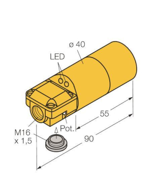 TURCK Induktiver      DNI30U-K40SR-AP4X2 