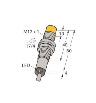 Turck Induktiver Sensor   NI4-M12-RDZ31X 