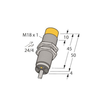 TURCK Induktiver Sensor NI14-M18-VN6X 7M 