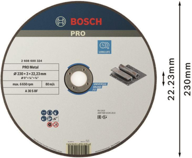 Bosch Trennscheibe 230x3mm    2608600324 