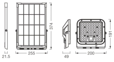 Ledvance Endura Flood Split Solar Sensor 