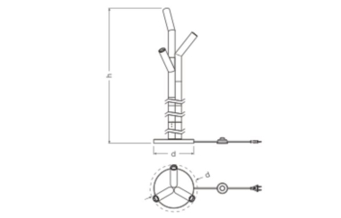 Ledvance Decor Straw Floor 3XE27 