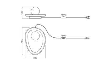 Ledvance Decor Plaster Nest Table 1XG9 