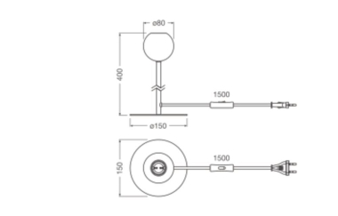 Ledvance Decor Bubble Table E27 
