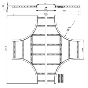 Kreuzung halogenfrei grau 85x600 R600 U4 
