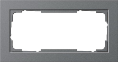 GIRA 100223 Abdeckrahmen 2f o.Mittelsteg 