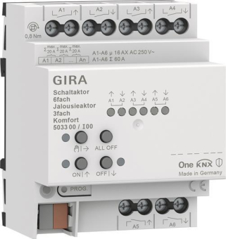 GIRA 503300 Schalt-/Jalousieaktor 