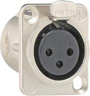 GIRA 003600 XLR D-Serie Flanschbuchse 