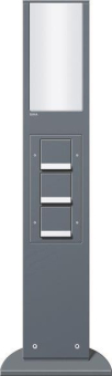 GIRA 134228 E-Säule Licht+3x SCHUKO 