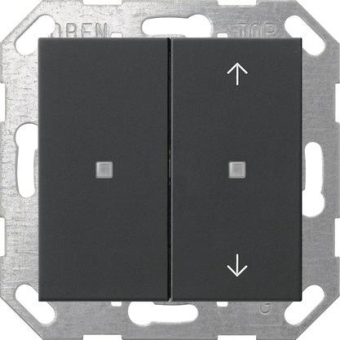 GIRA 5175005 Taster Wippe 2fach unbedr./ 