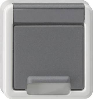 GIRA 494230 Abdeckung SCHUKO-Steckdose 