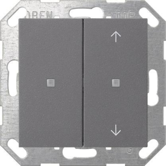 GIRA 517528 Taster Wippe 2fach unbedr./ 