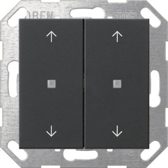 GIRA 5174005 Taster Wippe 2fach Pfeile 